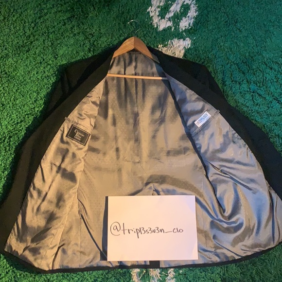 Christian Dior Monsieur Ultra Suede Double Button - Picture 3 of 5